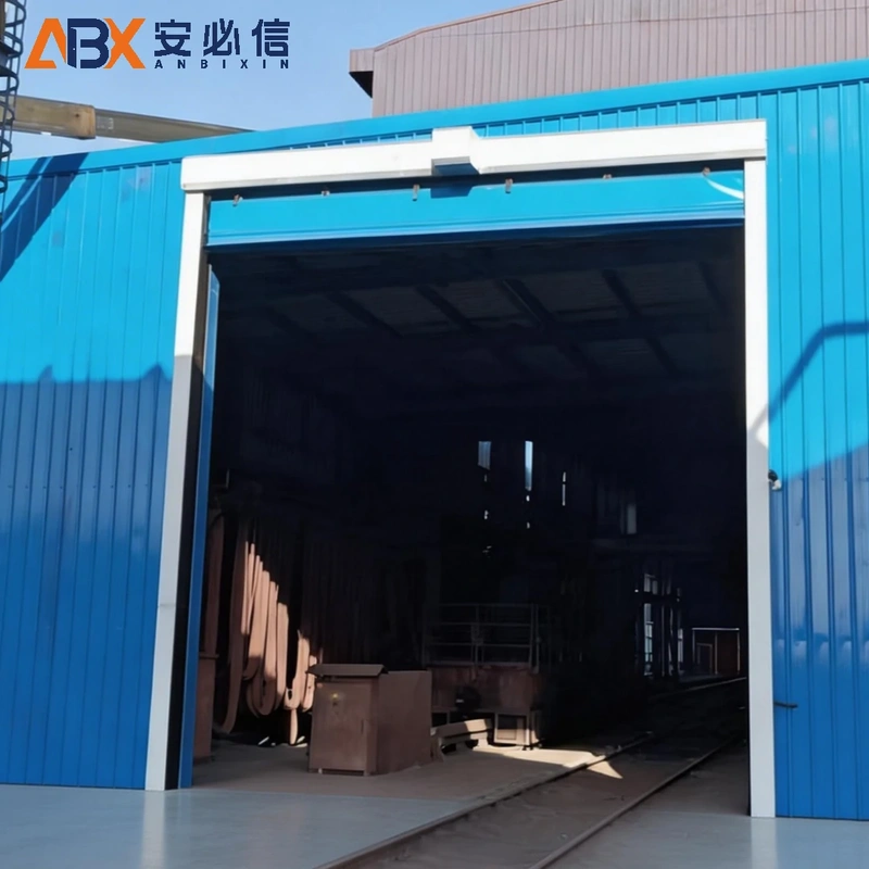 白城市软帘堆积门